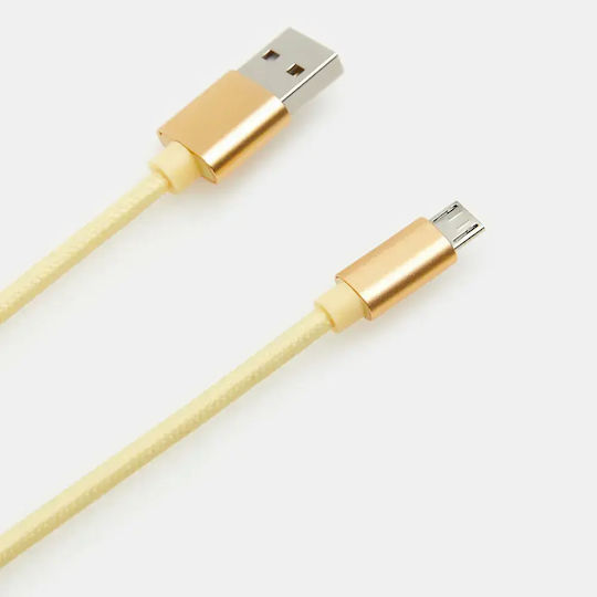 Cabluri Micro USB Sinsay 7277a-10x *2927413 16121-23 Usb-a La Micro-usb 1 M Galben Deschis