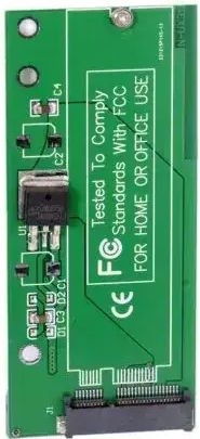 Converter Cy 5437492 8867-k Sata 22p 7+15 To Msata Mini Pci-e Pcba Green