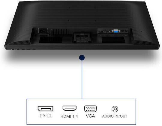 Philips 24B2N2200 IPS Monitor 23.8" FHD 1920x1080 με Χρόνο Απόκρισης 4ms GTG