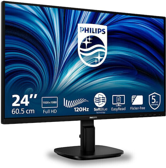Philips 24B2N2200 IPS Monitor 23.8" FHD 1920x1080 με Χρόνο Απόκρισης 4ms GTG