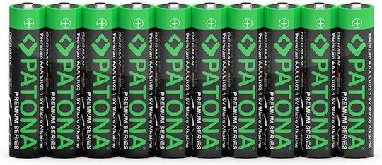 Patona Αλκαλικές Μπαταρίες AAA 1.5V 10τμχ