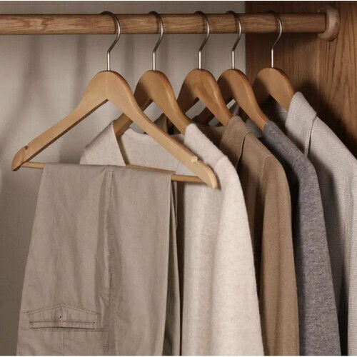 Clothes Hanger Brown ZY12443QWS92 10pcs