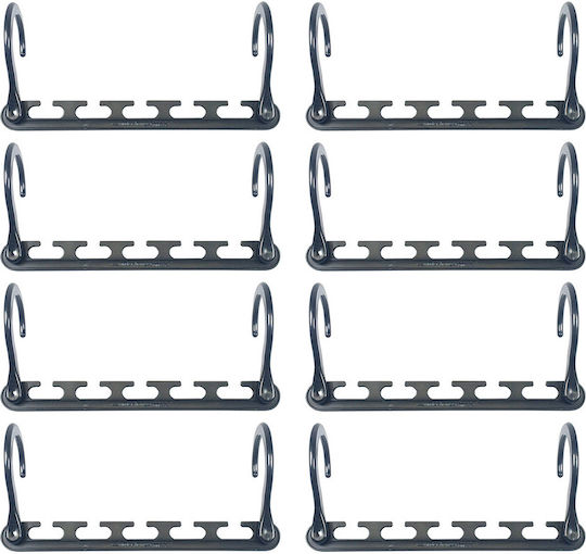 Plastic Wardrobe Lift Gray ZK11543QWS85NEW 8pcs
