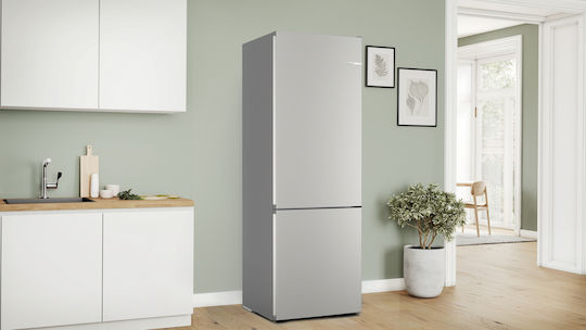 Bosch Fridge-Freezer 440lt Total NoFrost H203xW70xD66.7cm Inox KGN492IDF