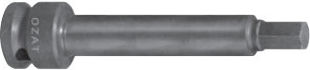 1/2" Impact Socket Head External Hex Profile One Piece 100 Mm Size 4