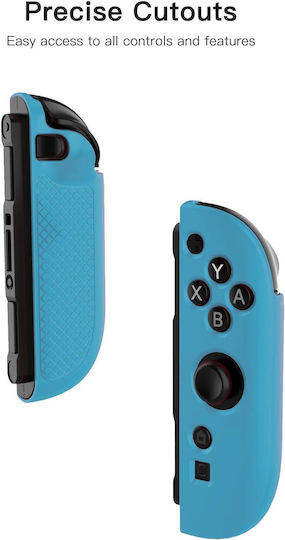 Nintendo Switch 2 Silicone Grip Case Soft Skin Silicone Case Full Protective Case Cover Blue