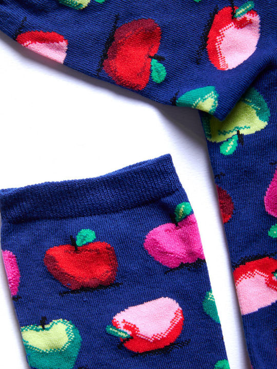 Damen Socken Früchte Blaue