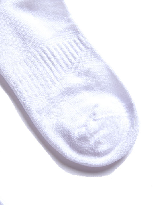 Șosete Unisex Sportive Scurte Pachet Economic 3 Perechi Albe