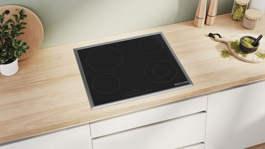 Bosch Serie 6 Keramikkochfeld Mit Rahmen Autonom 58.3x51.3εκ.