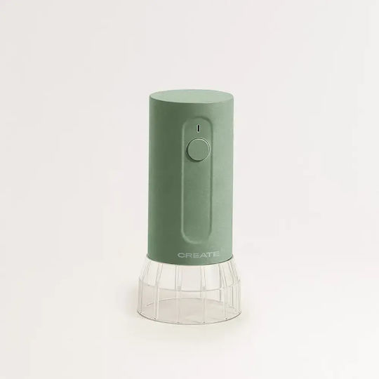 Create Electric Spice Mills Ceramic Set in Green Color 8.8cm 4 Pieces