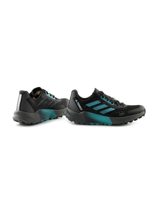 Terrex Agravic Flow 2.0 Γυναικεία Αθλητικά Παπούτσια Trail Running Core Black / Mint Ton / Cloud White