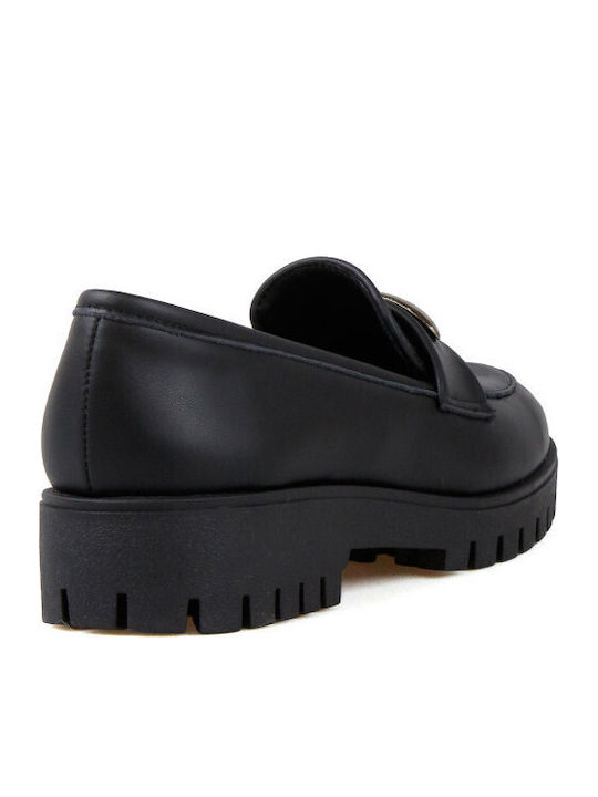 Γυναικεία Loafers σε Μαύρο Χρώμα