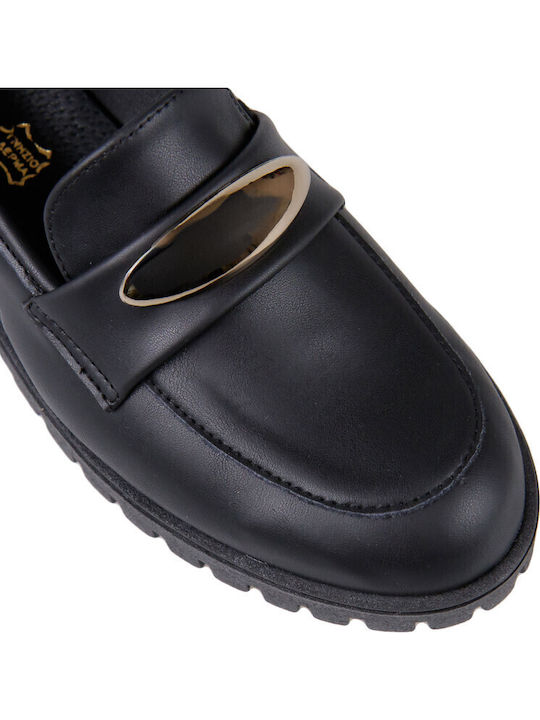Γυναικεία Loafers σε Μαύρο Χρώμα