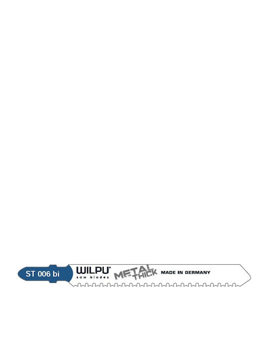 Lama Bi-metal Pentru Fierăstrău Vertical Coada T Multi-material 2 Bucăți Dim 100 X 9.8 X 1.0 Mm
