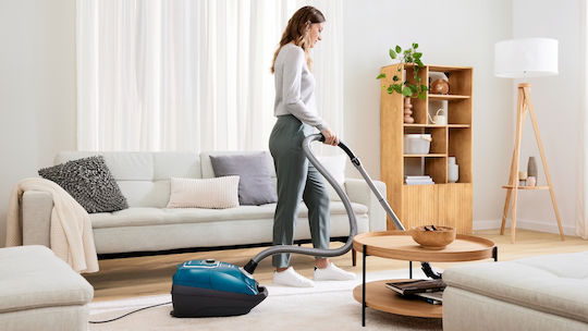 Bosch BGL7EXCL Ηλεκτρική Σκούπα 850W με Σακούλα 5lt Μπλε