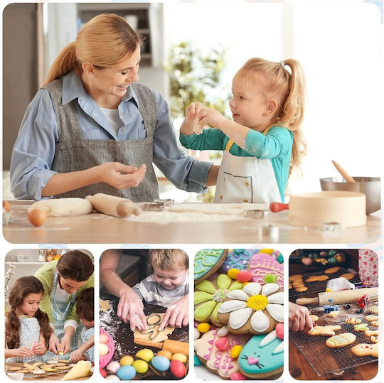 Jup Baking Mold Set *1114306 8865-25 9 Pieces Steel