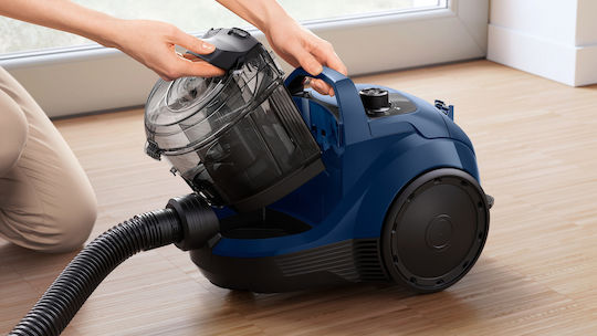 Bosch BGS21X320 Ηλεκτρική Σκούπα 550W με Κάδο 2lt Μπλε