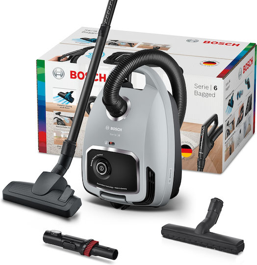 Bosch BGB6X330 Vacuum Cleaner 600W Bagged 4lt Gray