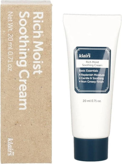 Dear, Klairs Moist Reich Creme Gesicht Tag 20ml