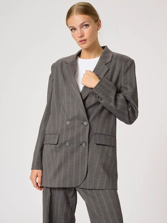 My Essential Wardrobe Женски Сако Сив
