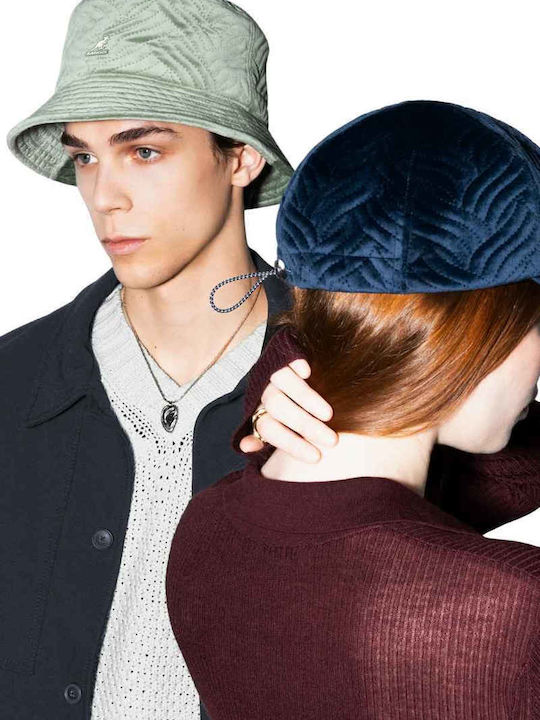 Kangol Fabric Men's Hat Bucket Style Blue