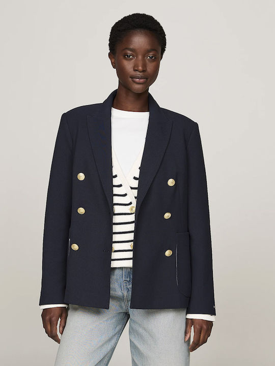 Tommy Hilfiger Γυναικείο Σακάκι Μπλε