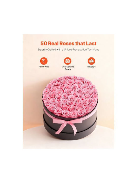 Vevor Eternal Flowers 50 Preserved Roses Box