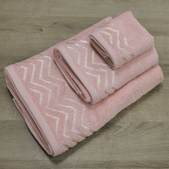 Lino Home Σετ 3τμχ Wavie Βάρους 450gr/m²