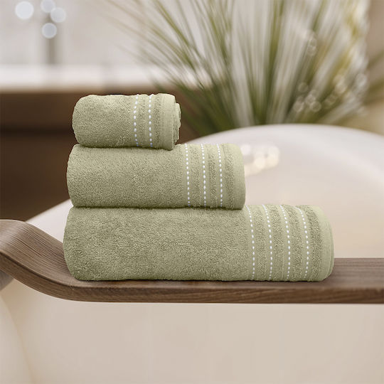 Lino Home 3-tlg. Set Badetücher Veluva Lemon Gewicht 450gr/m²