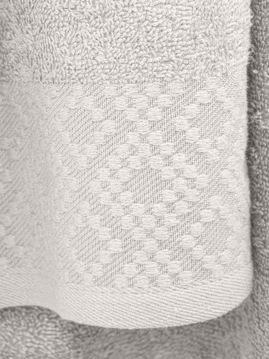 Lino Home Bath Towel Set 3pcs Serapha Ecru Weight 450gr/m²