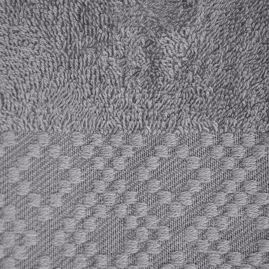 Lino Home Σετ Πετσέτες Μπάνιου 3τμχ Serapha Μόκα Βάρους 450gr/m²