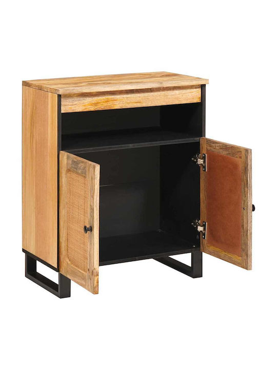 Sideboard made of Wood Coffee 60x33.5x75cm
