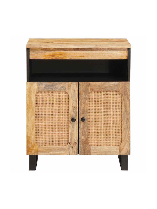 Sideboard made of Wood Coffee 60x33.5x75cm