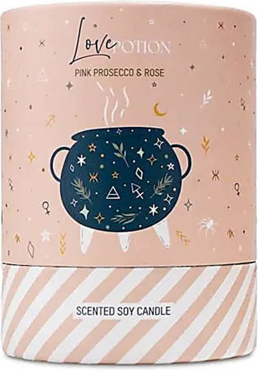 PureWorks Aromatic Soy Candle In Pink Jar