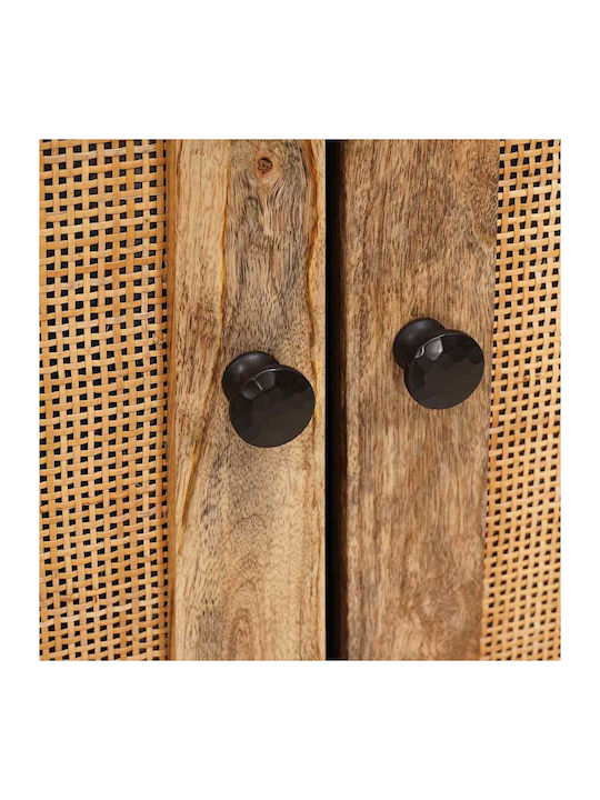 Sideboard made of Wood Coffee 60x33.5x75cm