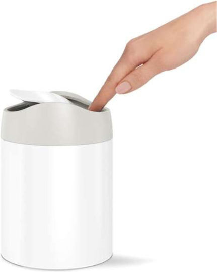 Simplehuman Κάδος Απορριμμάτων Πλαστικός Καφέ 1.5lt