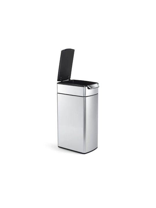Simplehuman Κάδος Απορριμμάτων Πλαστικός Push 40lt