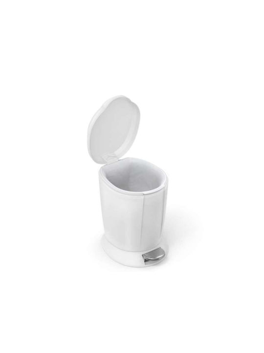 Simplehuman Кошче Отпадъци Пластмасов с Педал 6лт 1бр