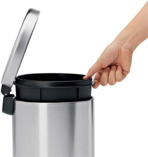 Simplehuman Simplehuman Metallischer Mülleimer mit Pedal 4,5lt