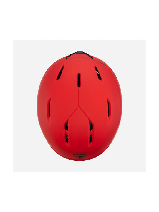 Rossignol Fit Impacts Men's Helmet for Ski & Snowboard Red