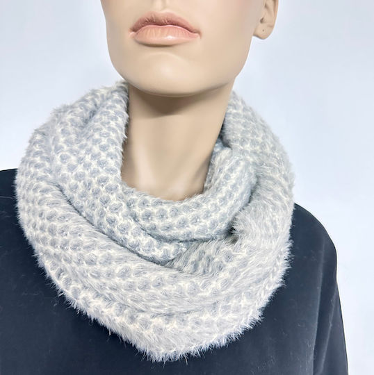 Feminin Set cu Căciulă Tricotat în culoarea Alb