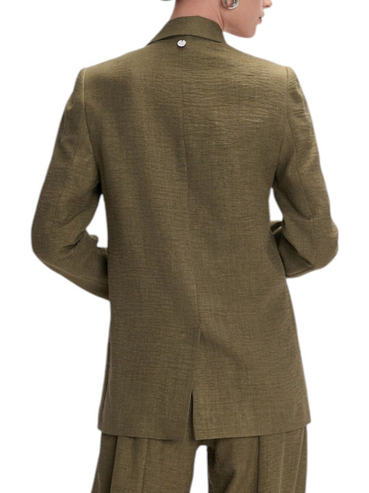ALE - The Non Usual Casual Women's Blazer Light Khaki