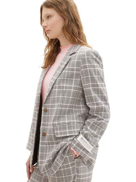 Tom Tailor Women's Blazer Gray