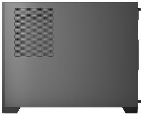 Antec FLUX M Gaming Micro Tower Computer Case with Side Window Black