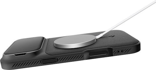 Spigen Optik Armor Rückseite Umschlag Silikon / Kunststoff 2mm Schwarze (iPhone 17 Pro Max)