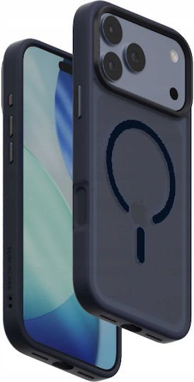 Spacecase Fusion Mag Umschlag Rückseite Kunststoff Blau (iPhone 17 Pro)