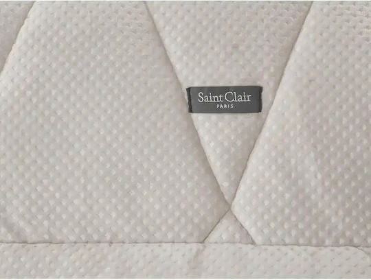Saint Clair Κουβερτοπάπλωμα Υπέρδιπλο 220x240εκ. Ivory 660 GSM