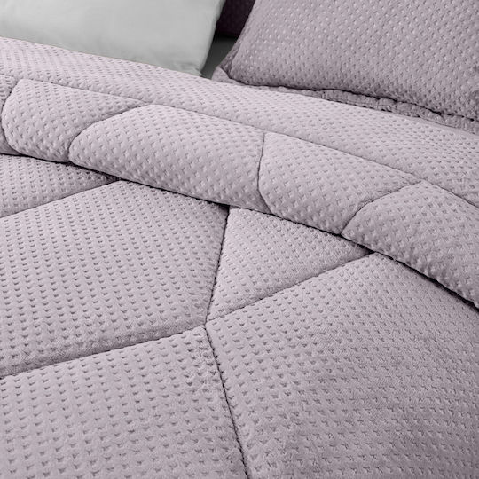 Saint Clair Bettbezug Großes Doppelbett 220x240cm Melanze 660 GSMGsm