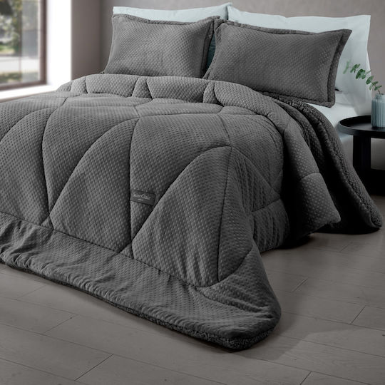 Saint Clair Duvet Cover Queen 220x240cm Carbon 660 GSMGsm