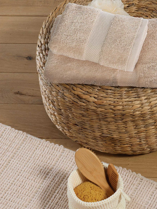 Nef-Nef Homeware Bath Towel Delight 70x140cm Linen Weight 500gr/m²